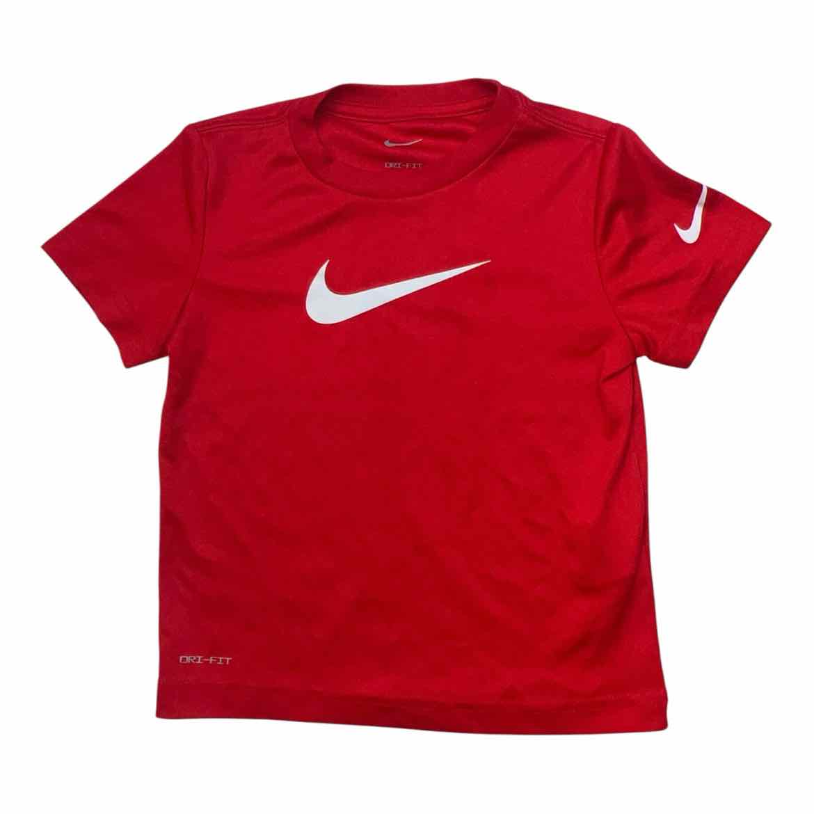 Nike (B) Red Toddler Size 4 Boy's AthleticTopSS