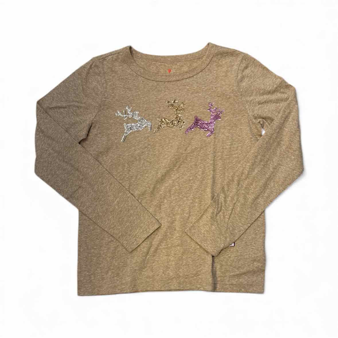 Crewcuts (B) Tan Youth Size 10 LSTop