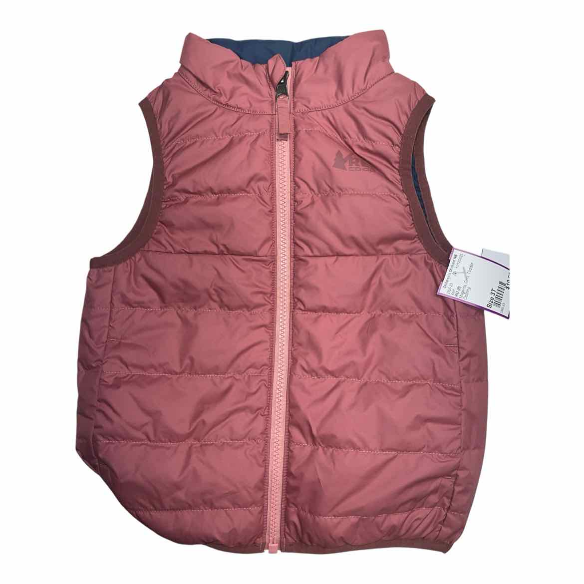 REI (B) Magenta Toddler Size 3T Vest