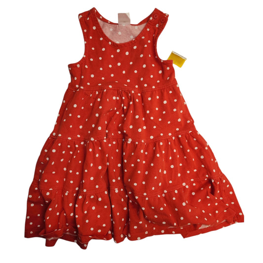 Hanna Andersson (A) Red Toddler Size 4 Girl's CasualDress
