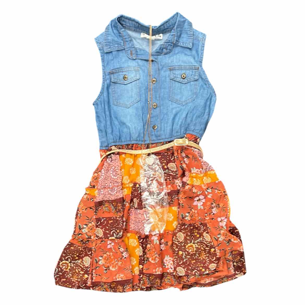 Knitworks (D) Multi-Color Youth Size 6-7 Girl's CasualDress