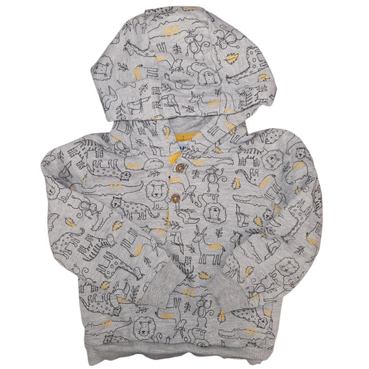 Little Lad  (C) Grey print Toddler Size 3T Boy's Sweatshirt