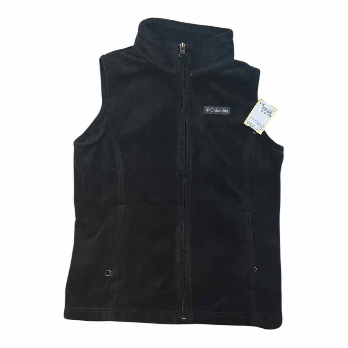 Columbia (B) Black Youth Size 10-12 Girl's TopVest