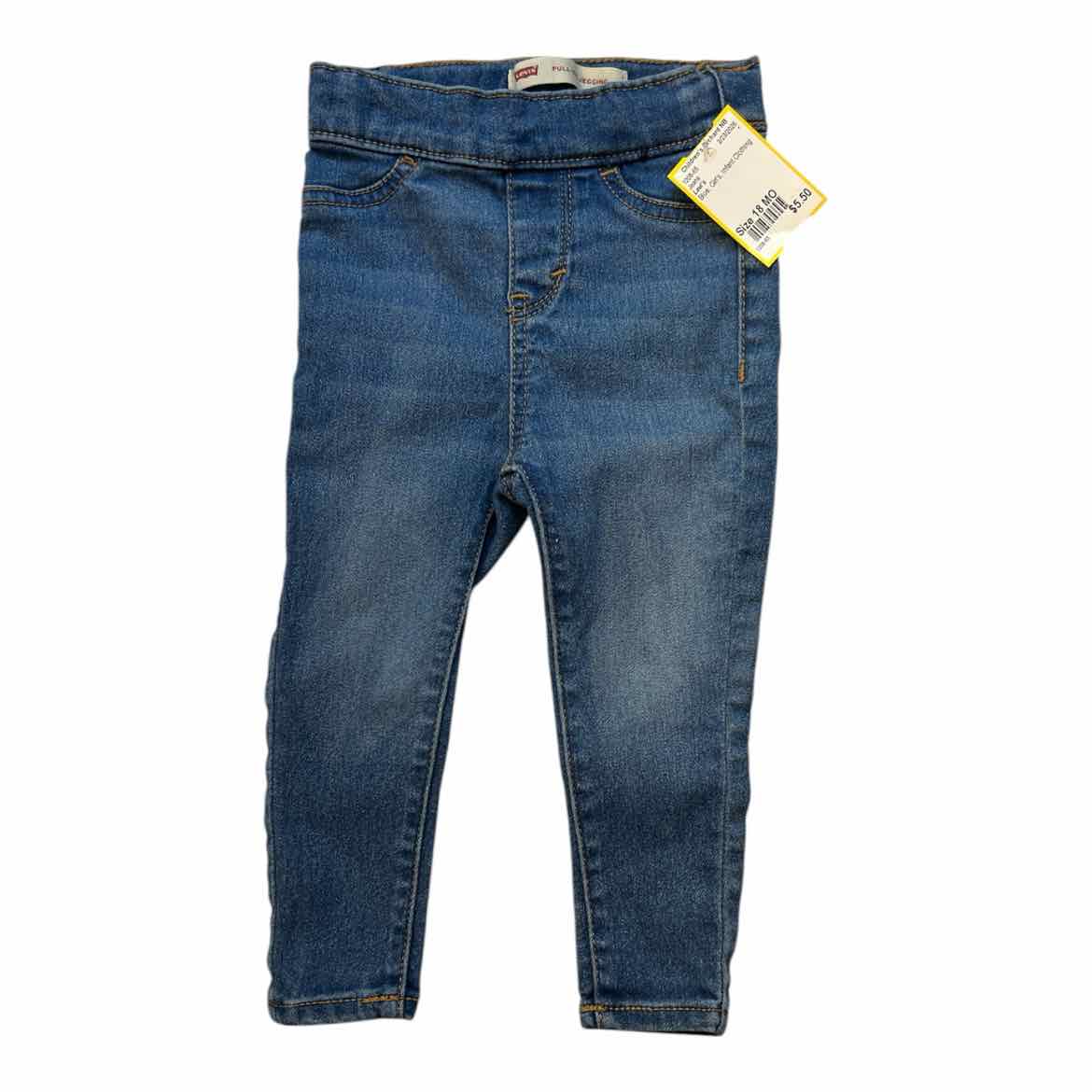 Levi's Blue Infant Size 18 MO Girl's Jeans