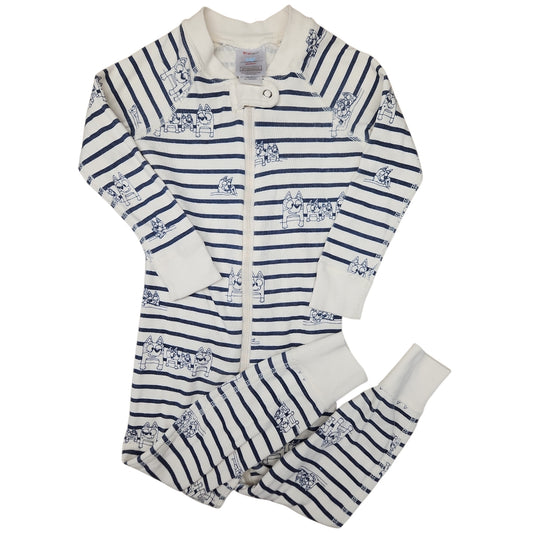 Hanna Andersson (A) White Print Toddler Size 2T Boy's 1PCSleepwear