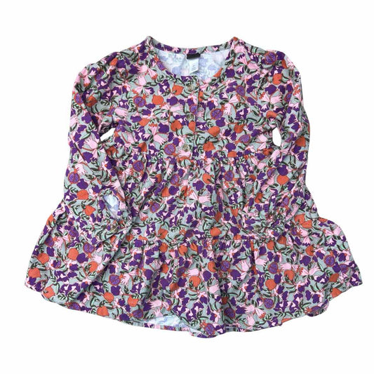 Tea Collection (A) Floral Toddler Size 3 Girl's CasualDress