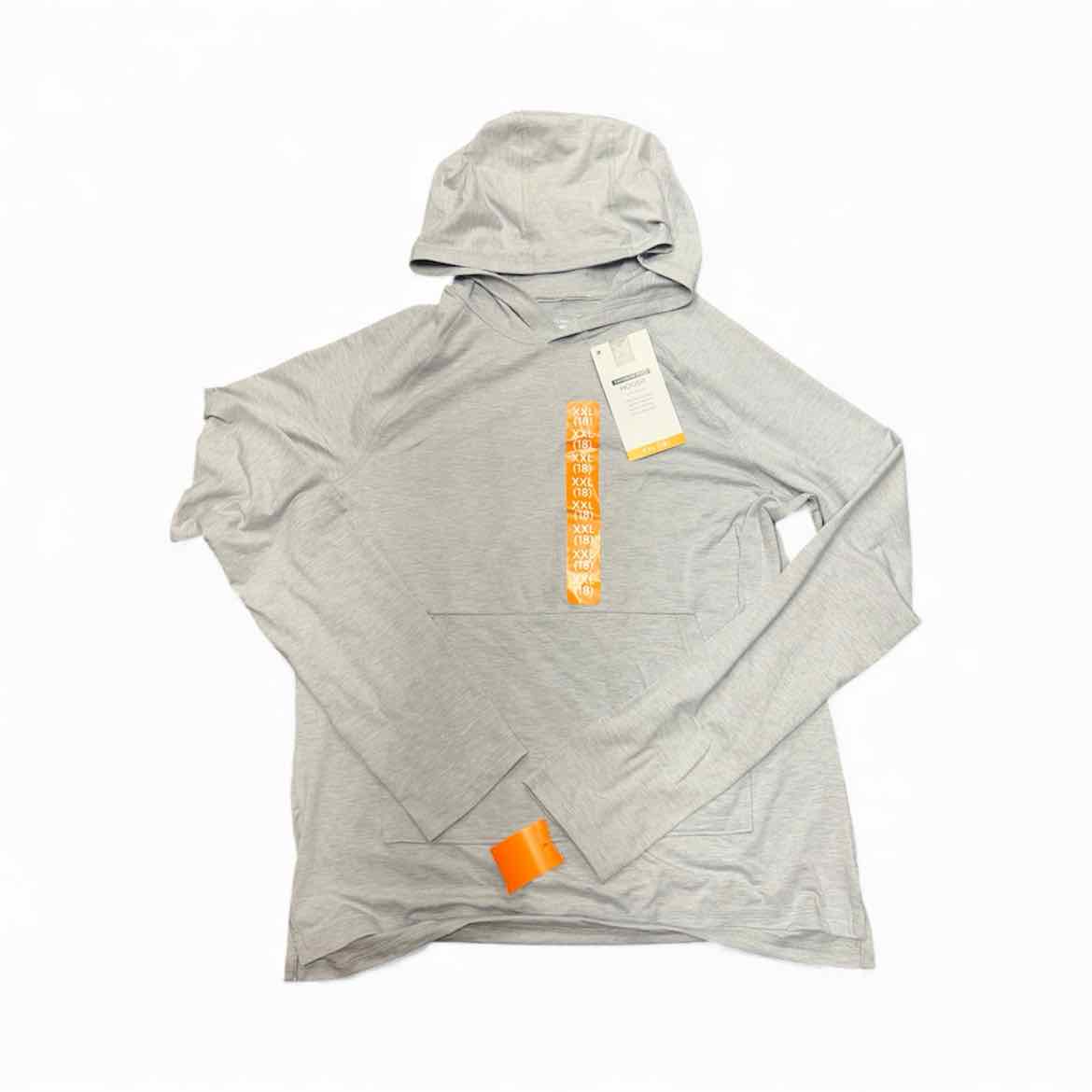 Members Mark (E) Grey Youth Size 18 Girl's AthleticTopLS