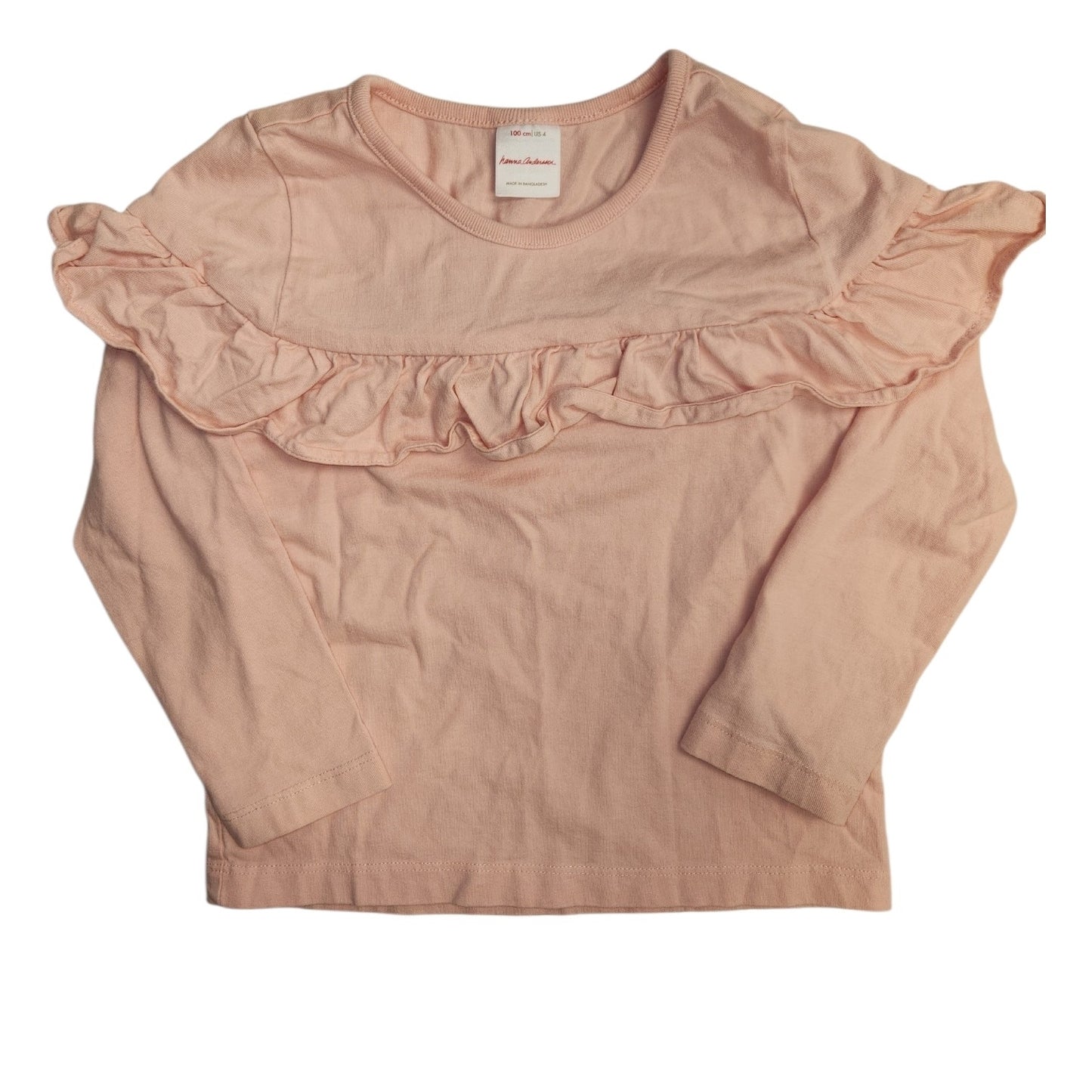 Hanna Andersson (A) Light Pink Toddler Size 4 Girl's LSTop