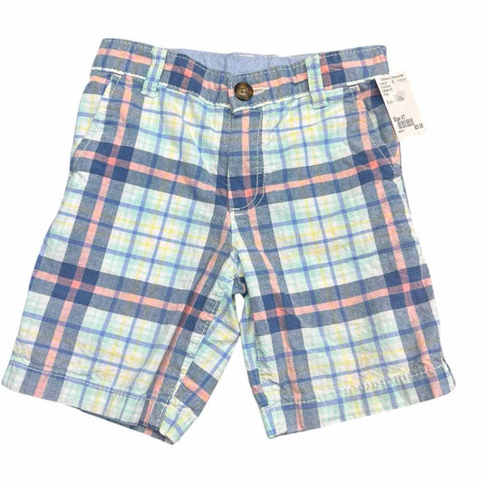 Carters (C) Plaid Toddler Size 4T ShortChino
