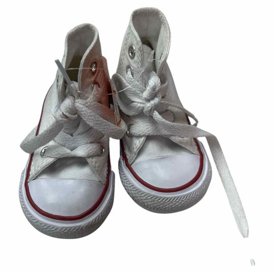 Converse All Star (B) Infant Shoe Size 2 (Infant) White Boy's Casual Shoes