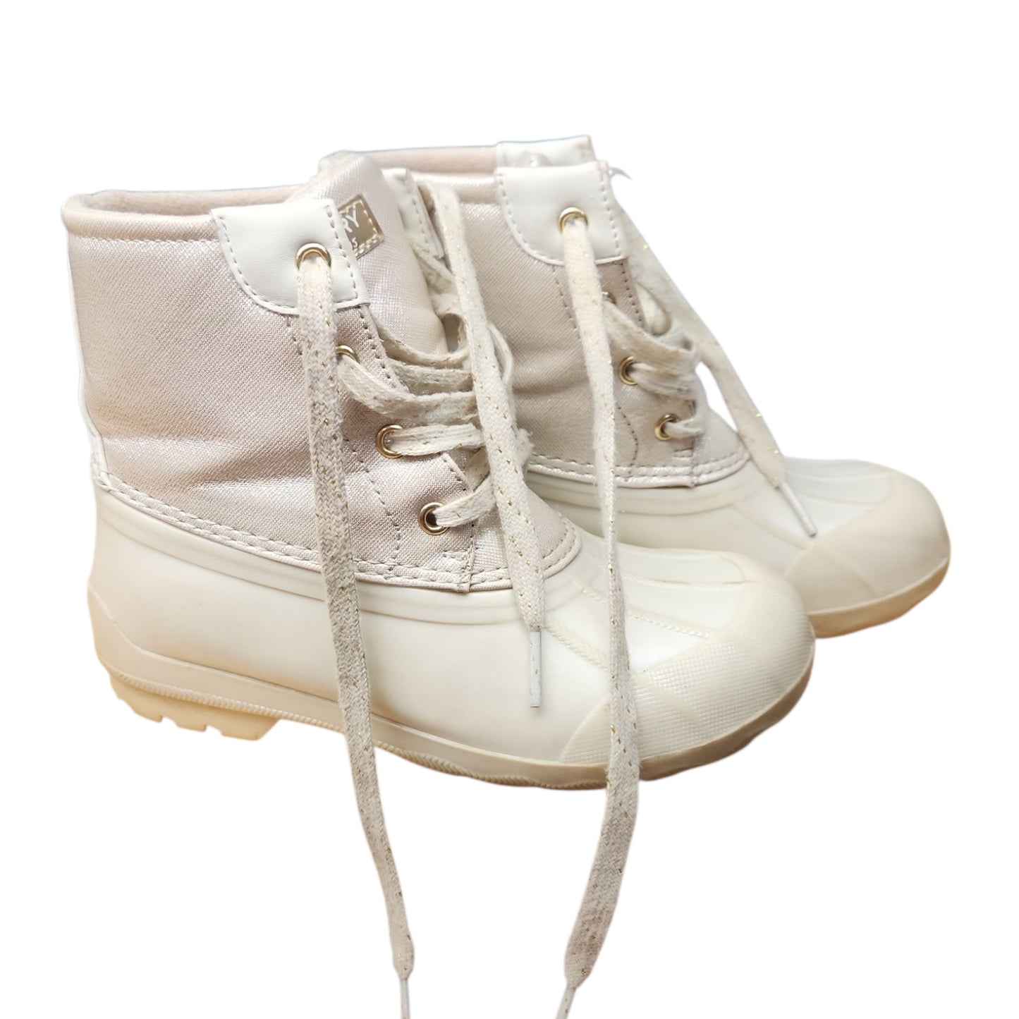 Sperry (A) White Youth Shoe Size 13 (Youth) Girl's WinterBoots