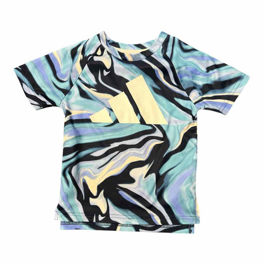 Adidas (B) Blue Toddler Size 3T AthleticTopSS