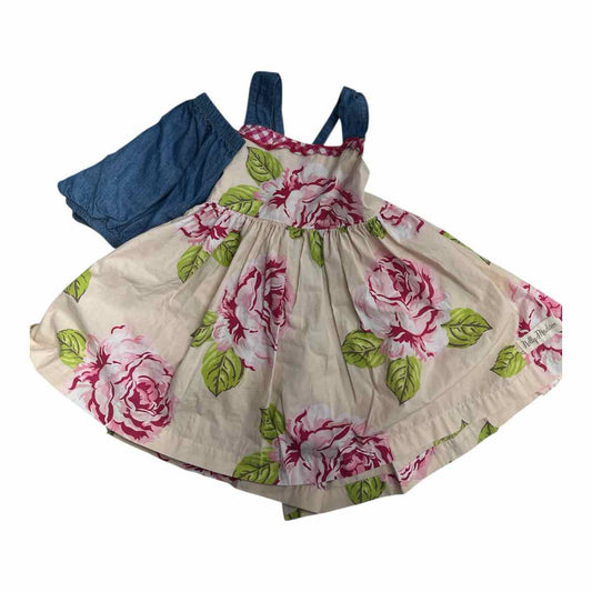B Brand Floral Youth Size 6 Girl's 2PCCasual
