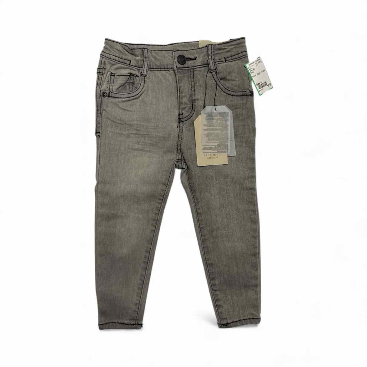 Zara (B) Grey Toddler Size 4 Jeans