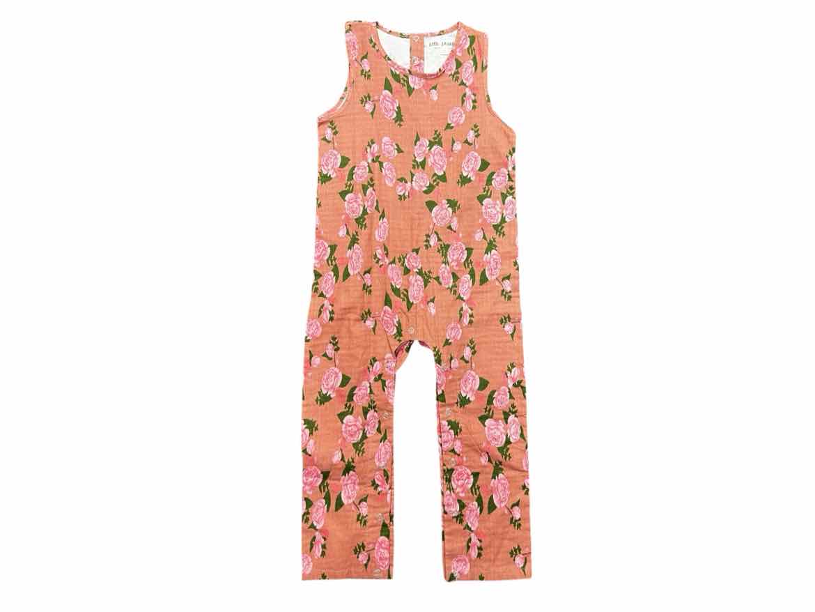 C Brand Pink print Toddler Size 4-5 CasualRomper