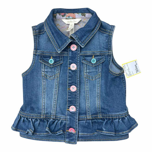 Matilda Jane (A) Blue Toddler Size 4 Girl's Vest