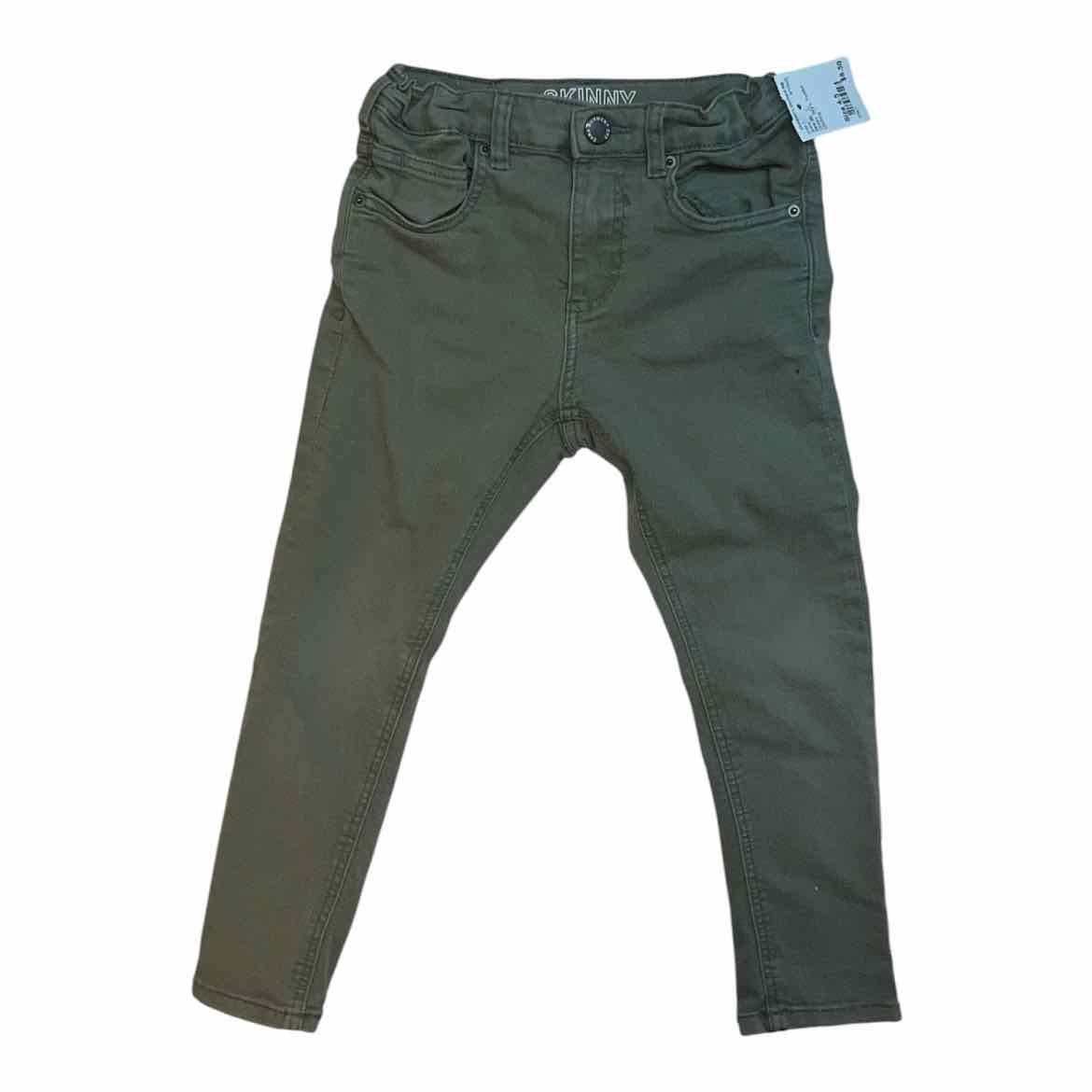 Zara (B) Green Toddler Size 4-5 Boy's Jeans