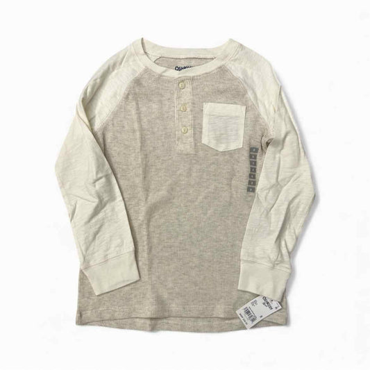 OshKosh BGosh (B) Beige Youth Size 8 LSTop