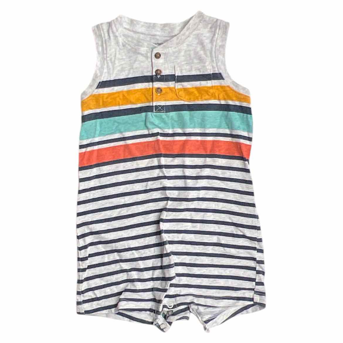 Carters (C) Grey Infant Size 24 MO Boy's CasualRomper