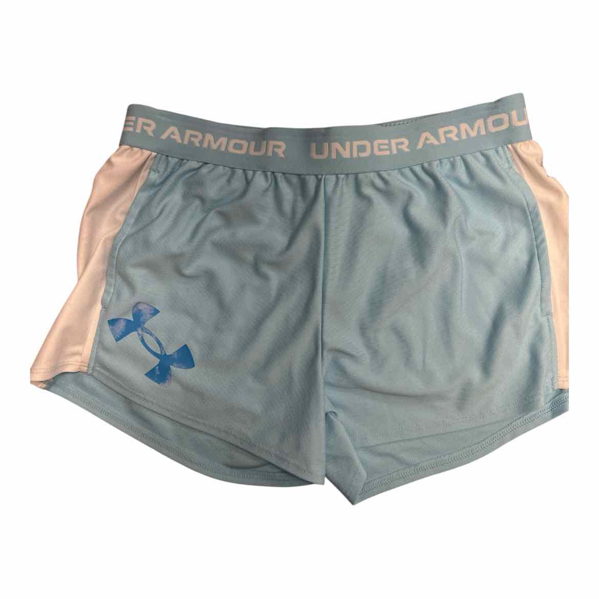 Under Armour (B) Blue Youth Size 14-16 Girl's ShortAthletic