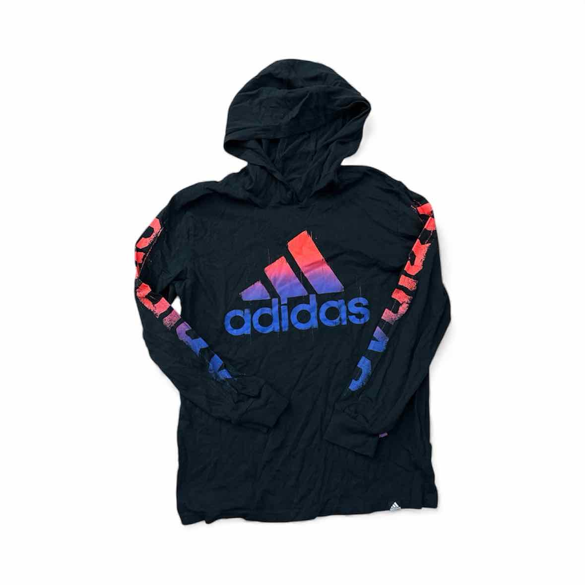 Adidas (B) Black Youth Size 10-12 LSTop