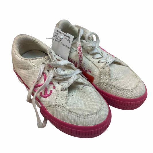 Off-White (AA) Cream Toddler Shoe Size 9 (Toddler) Girl's Casual Shoes