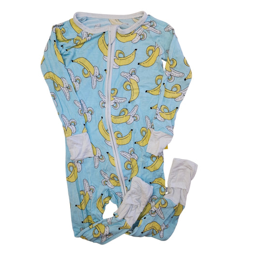 Little Sleepies (AA) Blue Infant Size 18-24 MO Neutral 1PCSleepwear