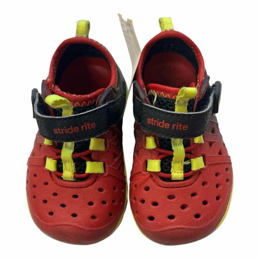 Stride Rite (B) Red Toddler Shoe Size 4 (Toddler) Boy's Casual Shoes