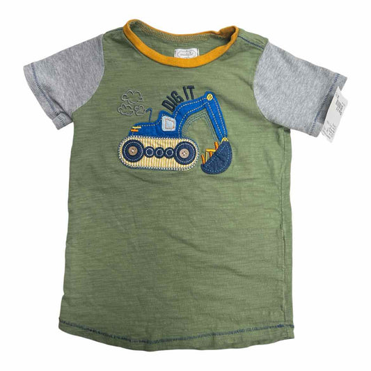 Mud Pie (B) Green Toddler Size 4-5 Boy's SSTopBasic