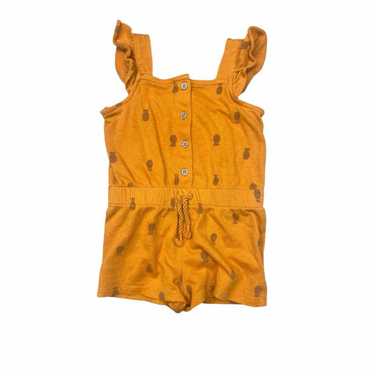 Carters (C) Mustard Toddler Size 2T Girl's CasualRomper