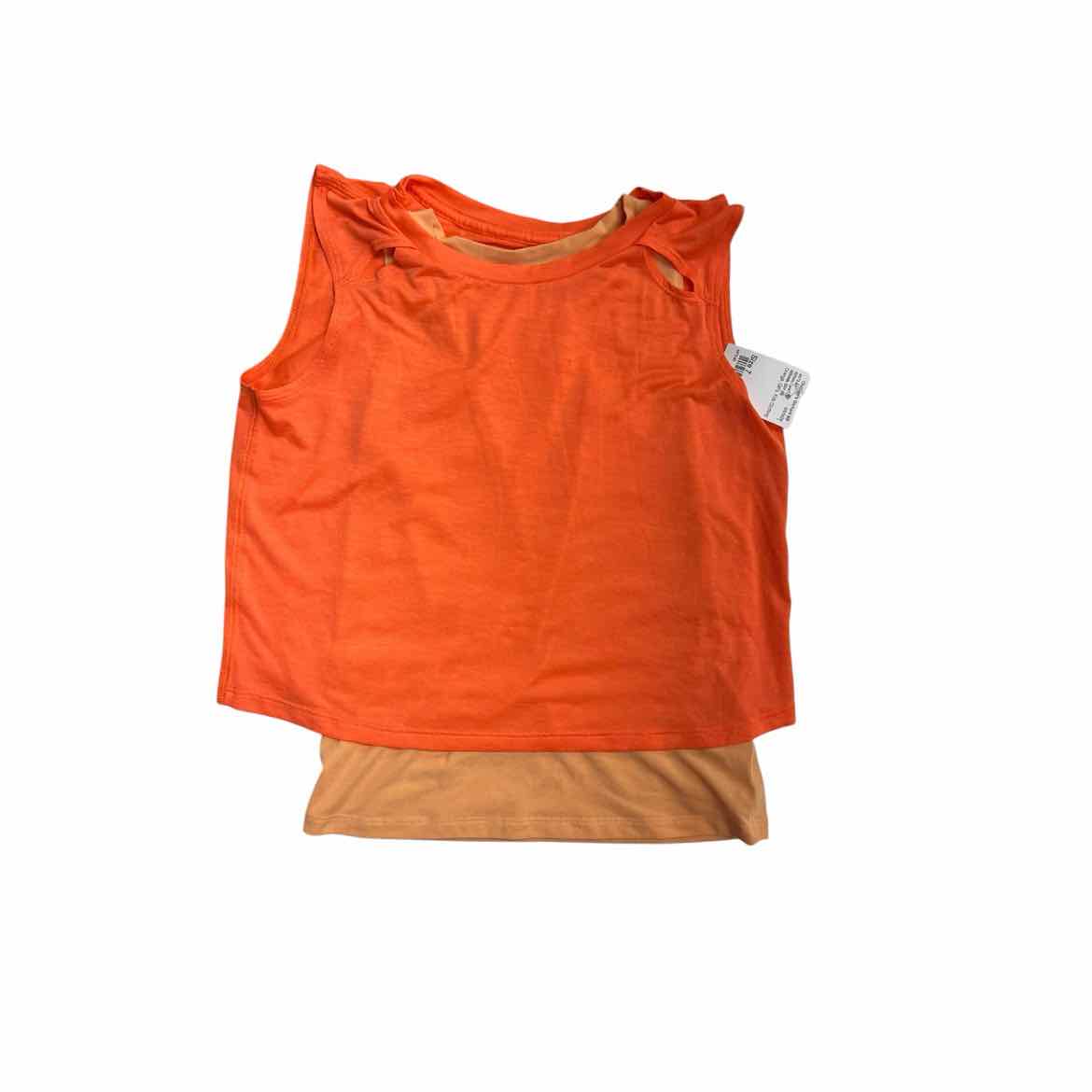 Athleta Girl (B) Orange Youth Size 7 Girl's AthleticTankTop