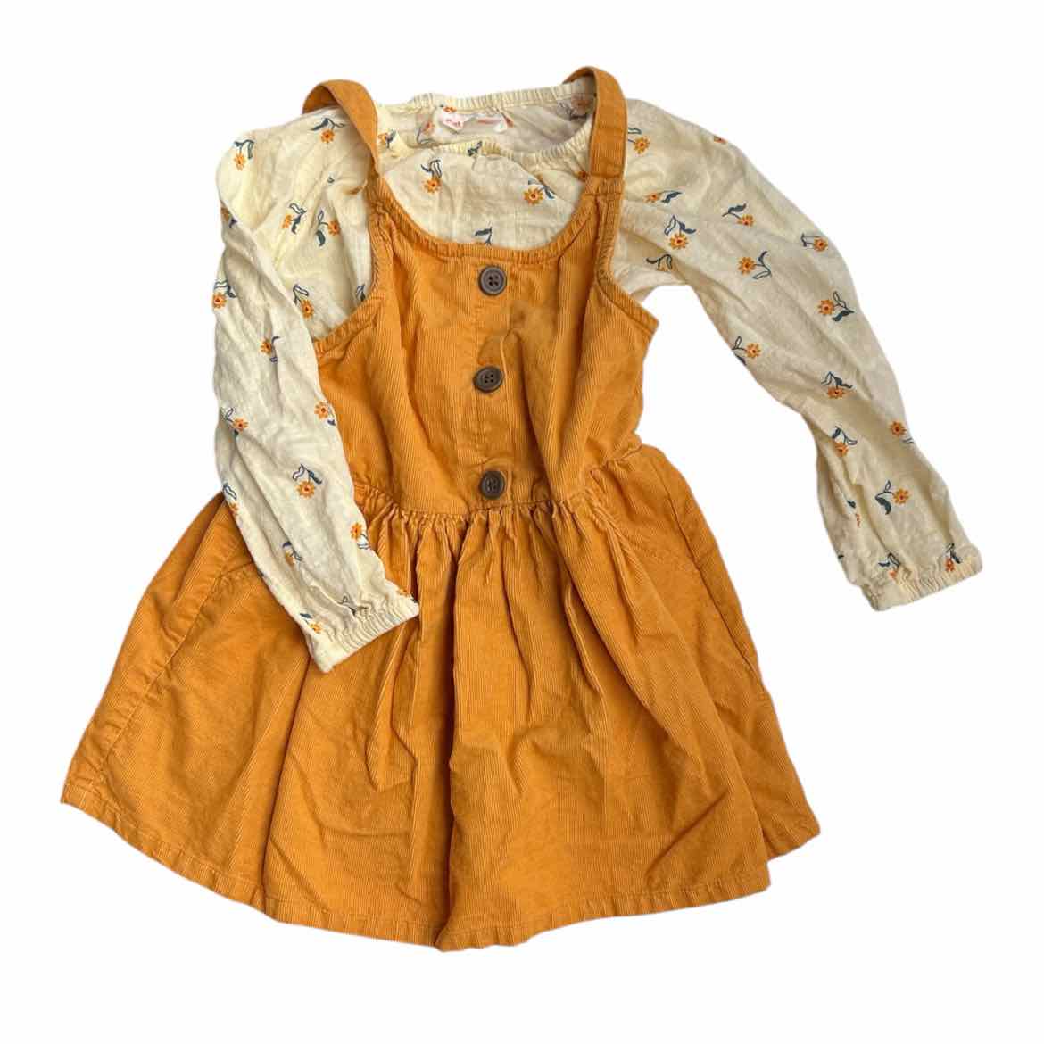 Cat and Jack (D) Mustard Toddler Size 2T Girl's 2PCCasual