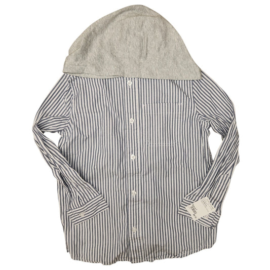 Lucky Brand (B) Stripe Youth Size 6-7 Boy's ButtondownLS