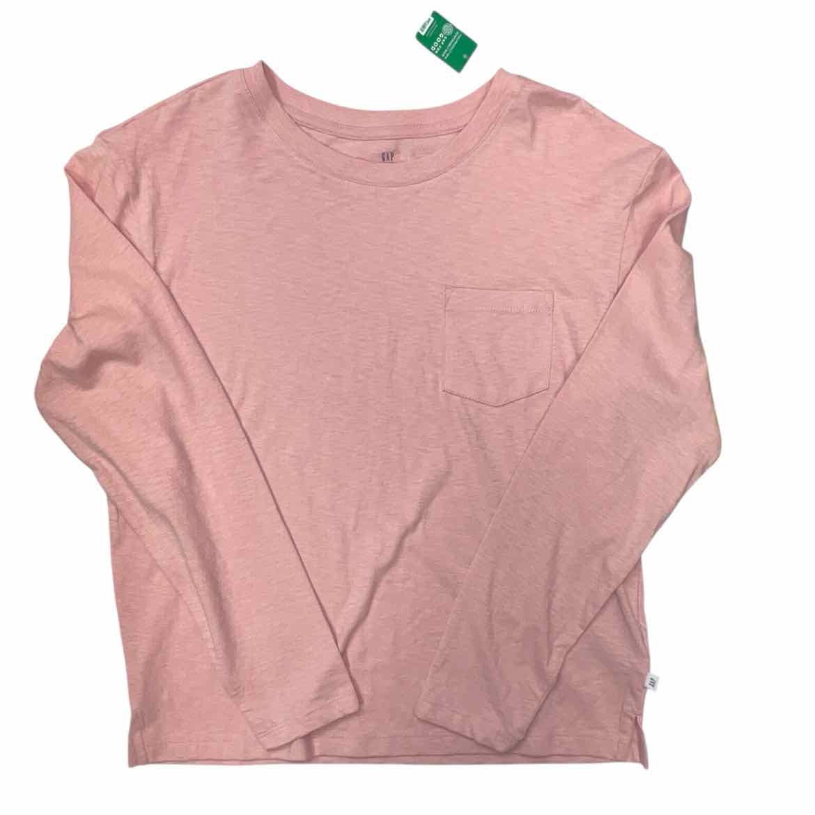 Gap (B) Pink Youth Size 14-16 Girl's LSTopBasic