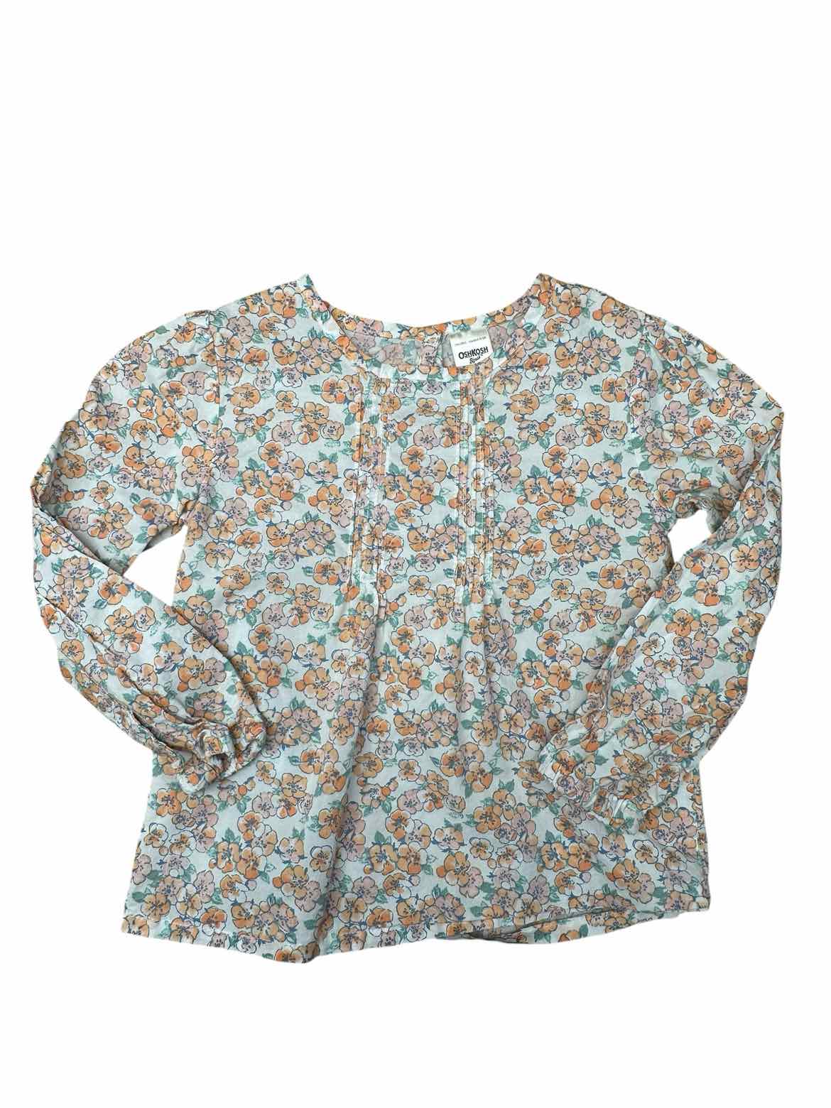OshKosh BGosh (B) Floral Toddler Size 2T Girl's LSTop