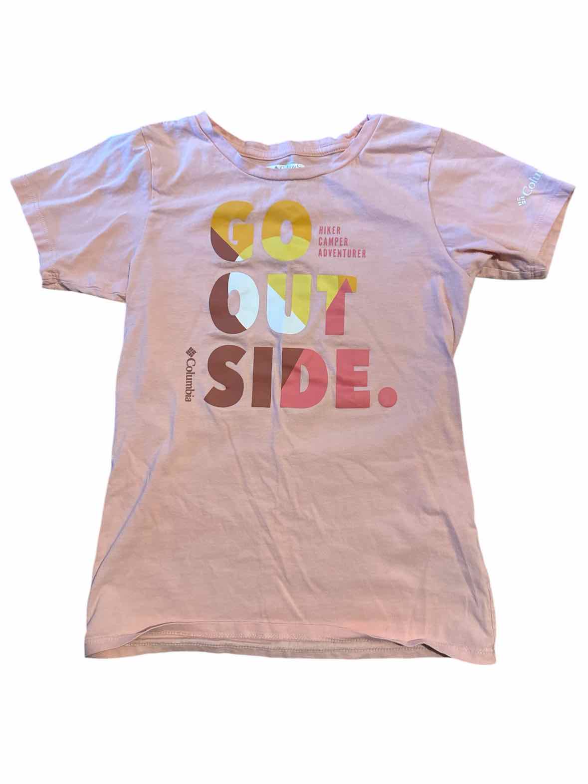 Columbia (B) Pink Youth Size 10-12 SSTopBasic