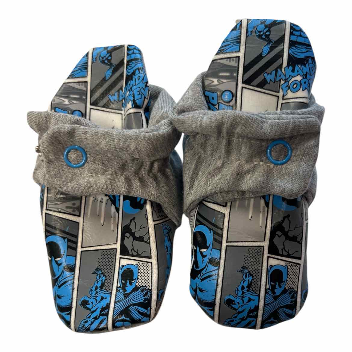 Robeez (B) Infant Shoe Size 1 (Infant) Grey Boy's Slippers