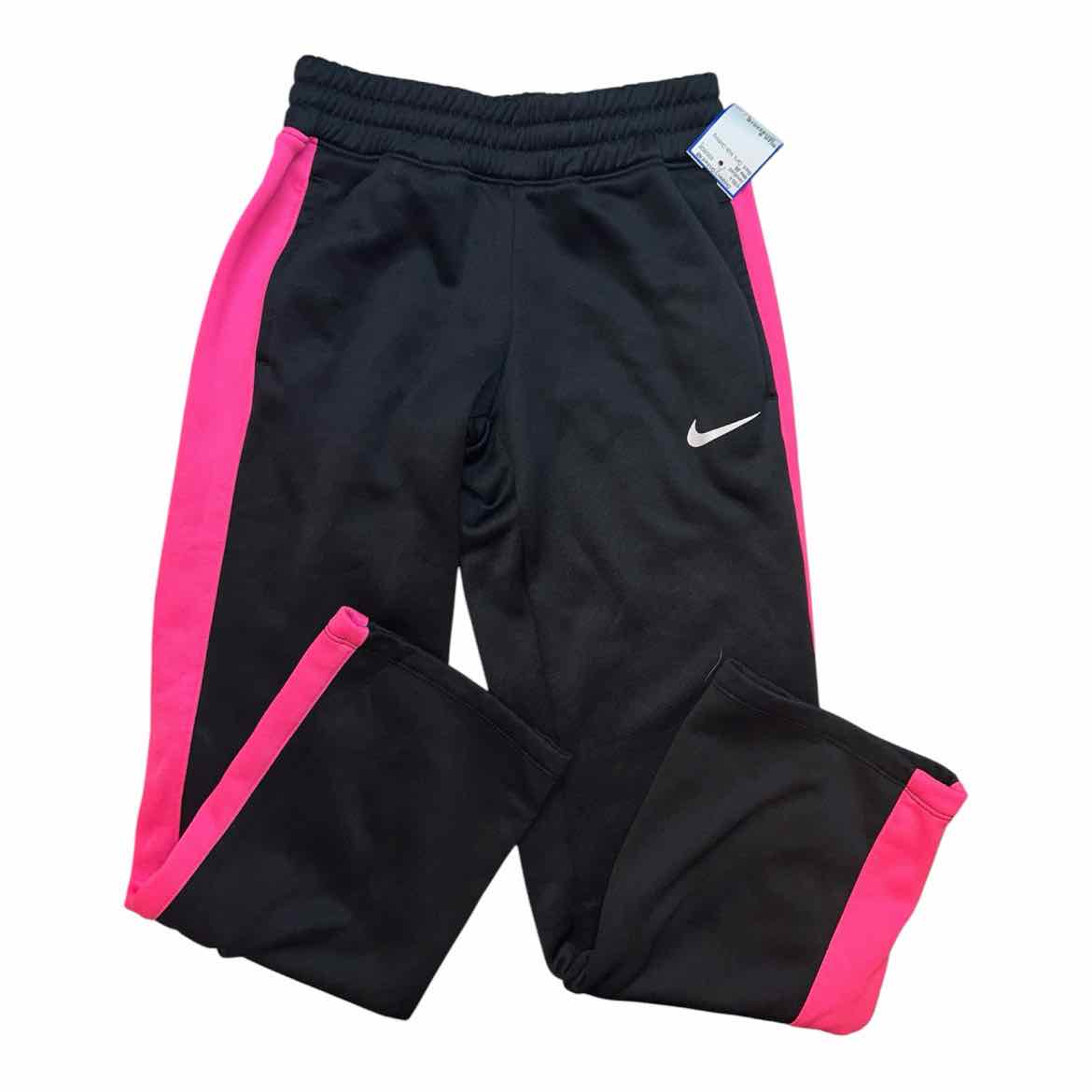Nike (B) Black Youth Size 8 Girl's Sweatpant