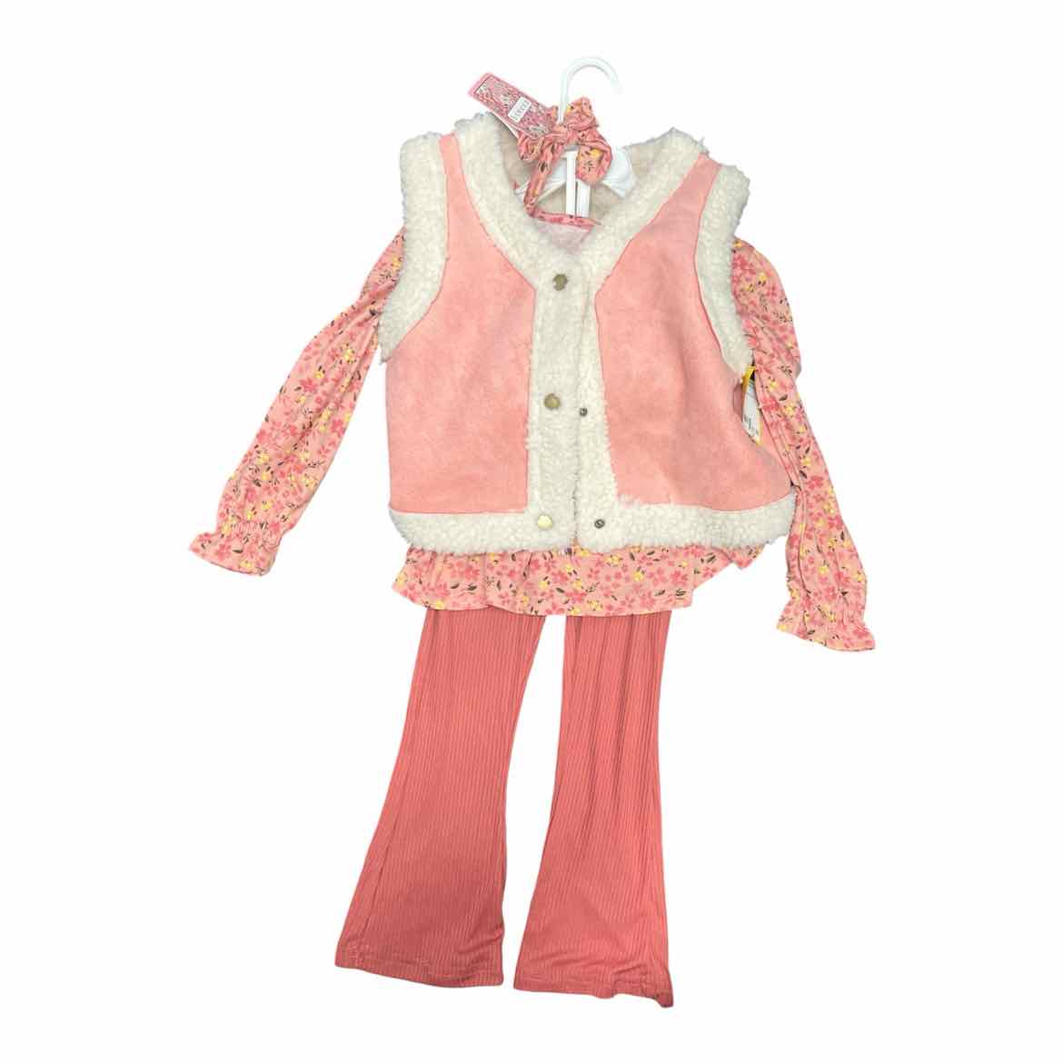 Btween (C) Pink Toddler Size 5T Girl's 3PCCasual