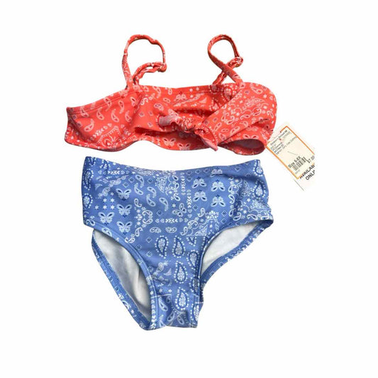Art Class (D) Salmon Youth Size 6-6X Girl's 2PCSwimwear