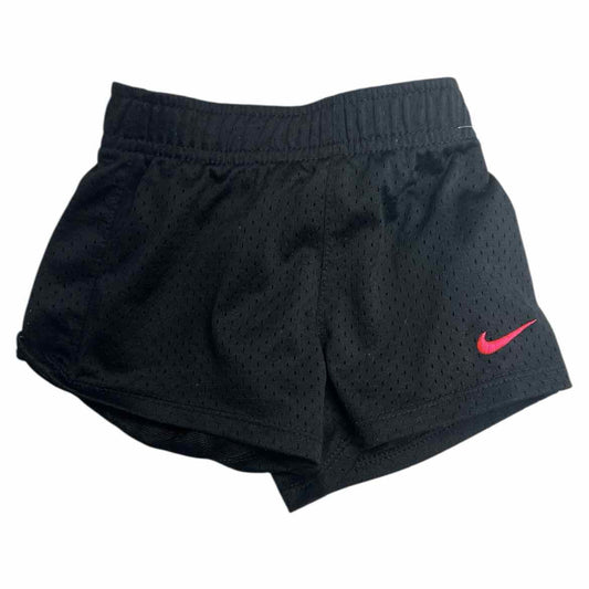 Nike (B) Black Toddler Size 2T Girl's ShortAthletic