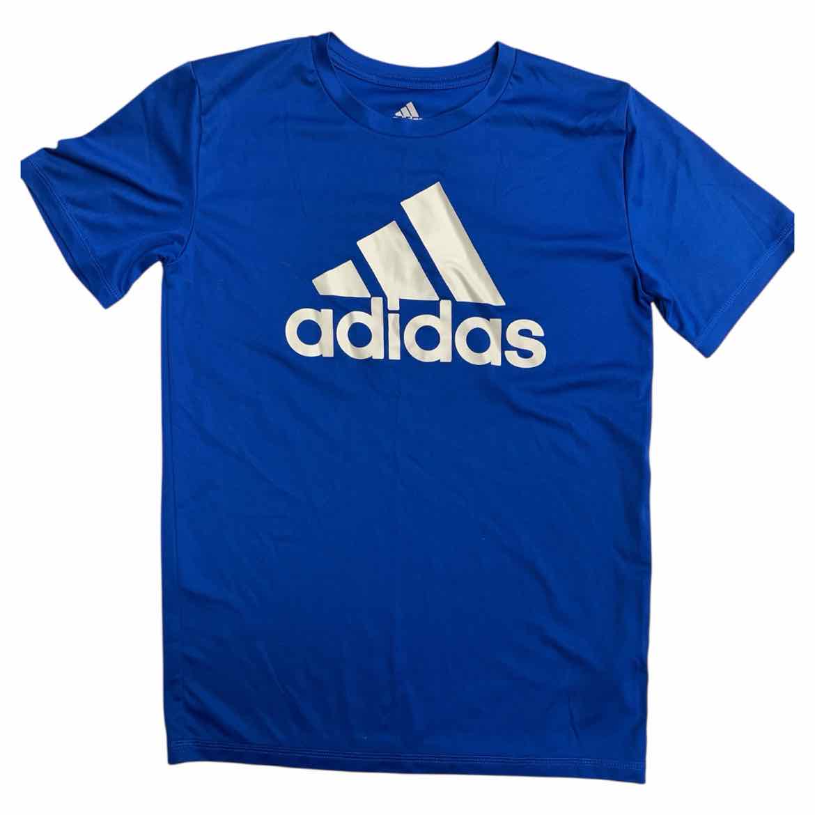 Adidas (B) Blue Youth Size 10-12 Boy's AthleticTopSS
