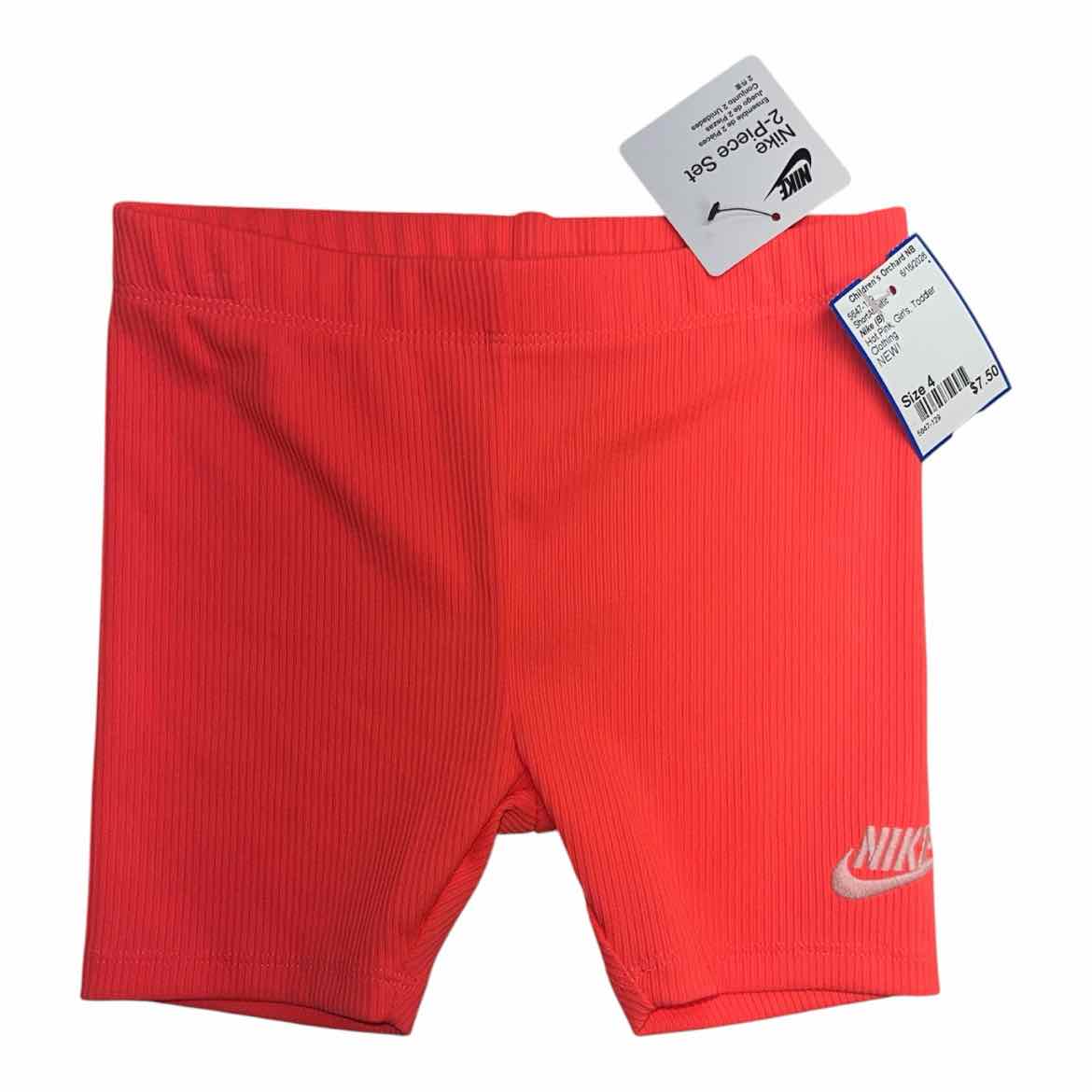 Nike (B) Hot Pink Toddler Size 4 Girl's ShortAthletic