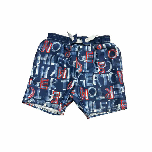 Tommy Hilfiger (B) Blue Print Infant Size 24 MO Boy's SwimTrunks