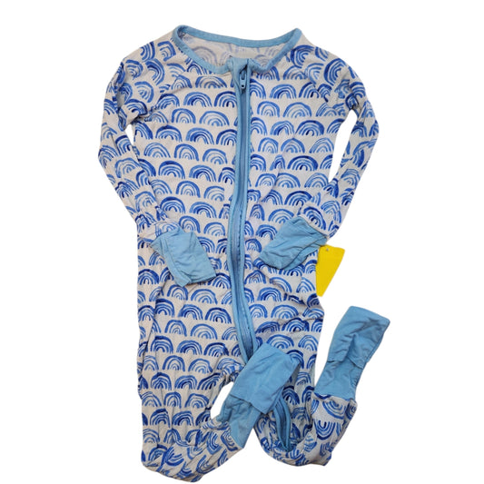 Little Sleepies (AA) Blue Infant Size 12-18 MO Neutral 1PCSleepwear