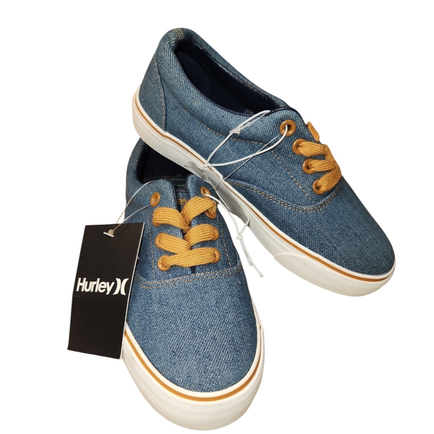 Hurley (B) Blue Youth Shoe Size 3 (Youth) Boy's Casual Shoes