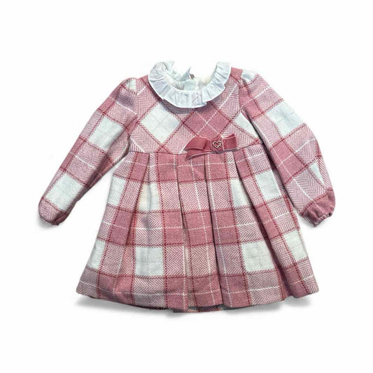 Mayoral (B) Plaid Infant Size 18 MO FormalDress