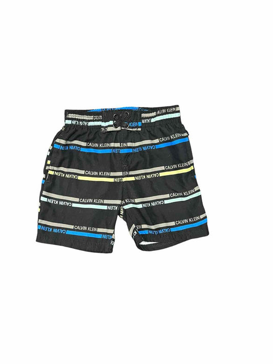 Calvin Klein (B) Black Infant Size 12 MO Boy's SwimTrunks