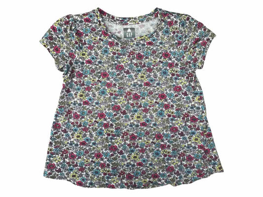 Gap (B) Floral Toddler Size 4 Girl's SSTopBasic