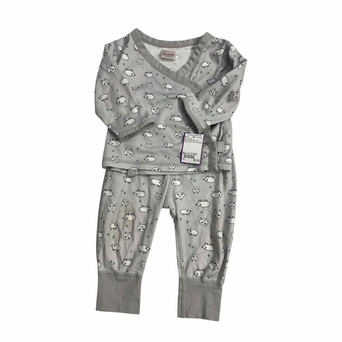 Hanna Andersson (A) Grey Infant Size 6-12 MO 2PC Casual